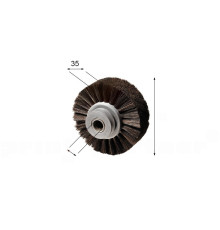 Brush wheel for KBA (with bearing)