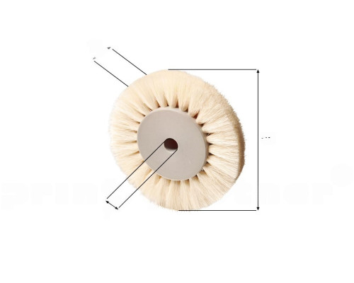 Brush wheel for Mitsubishi