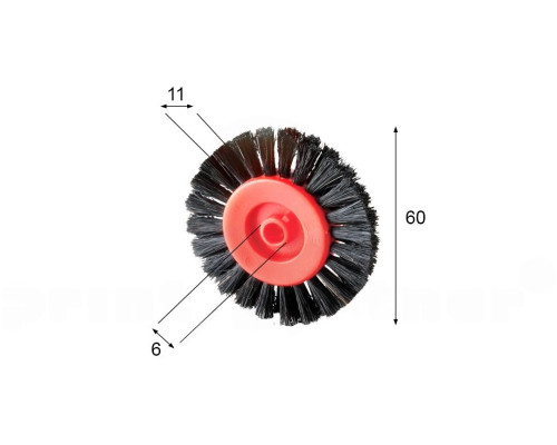 Brush wheel for Heidelberg / Miller