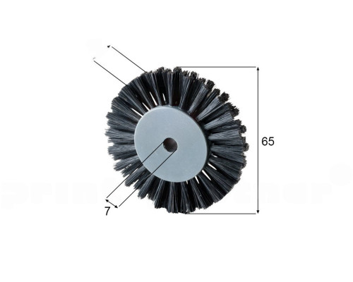 Brush wheel for Mitsubishi