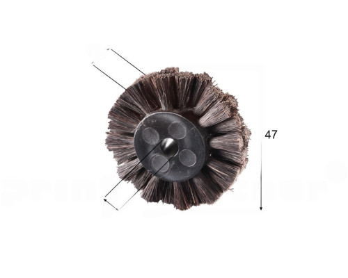Brush wheel for Komori / Roland / Manroland