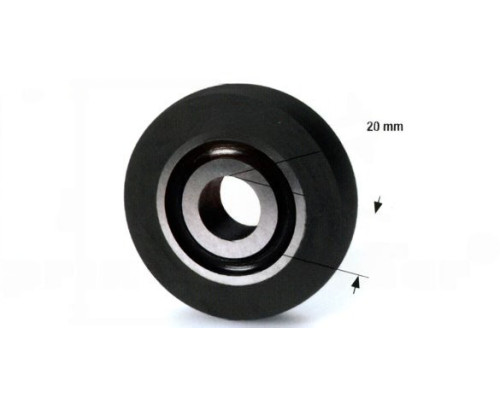 Feeder wheel for Mabeg (rubber)