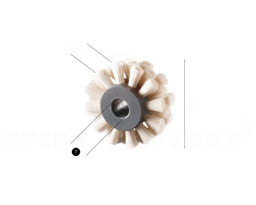 Brush wheel for Shinohara Fuji