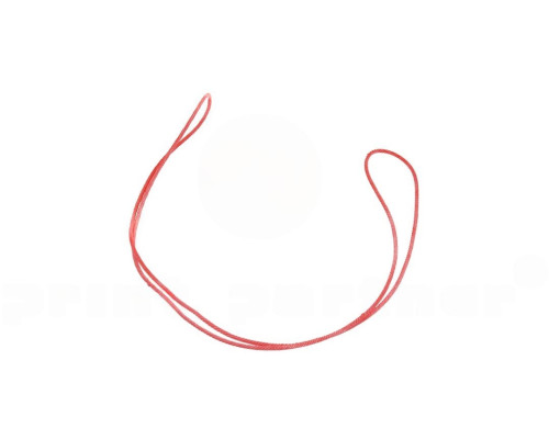 Round belt for Müller Martin (950mm) red