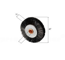 Brush wheel for Komori / Roland / Mabeg