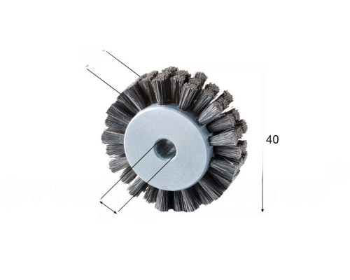 Brush wheel for Mabeg