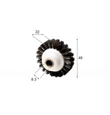 Brush wheel for KBA (with bearing)